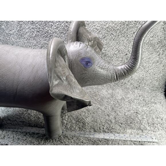 Realistic Inflatable Elephant Jungle Animal Wildlife Safari Toy Party Decoration - Picture 7 of 10